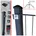 fa-bausysteme Doppelstabzaun Anthrazit 6-5-6 Plättchen 1030 mm 45