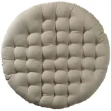 CASANOVA Sitzkissen 40 x 40 x 4 cm taupe 1 St.