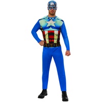 Rubies Marvel Captain America Kostüm für Herren, Größe M, Erwachsene 820955-M)