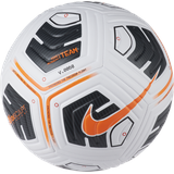 Nike Academy Team Fußball, White/Black/Total Orange, 4