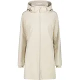 CMP Woman Parka Jacket Zip Hood vaniglia