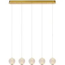 LUCIDE Cintra 5-flg. 11x150 cm eckig transparent