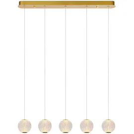 LUCIDE Cintra 5-flg. 11x150 cm eckig transparent