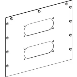 Schneider Electric KSA630ABZFL21 KSA Zubehör, Flanschplatte für FL21 Zugentlastungen für KSA630AB4