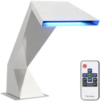 vidaXL Wasserfall Poolwasserfall mit RGB-LEDs