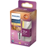 Philips LED Classic Mini-ball 1,8W/922-927 2.5W Clear WarmGlow Dimmable E14