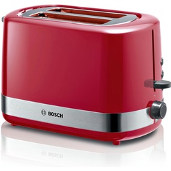 Bosch Hausgeräte TAT6A514 Toaster 2 Scheibe(n) 800 W Rot, Toaster, Rot