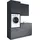 laundreezy Mehrzweckschrank-Set 168 x 238 x 68 cm Grau