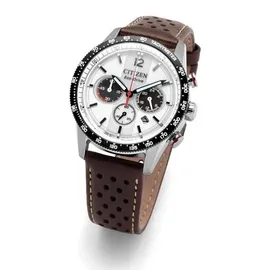 Citizen Eco-Drive CA4714 Chronograph Leder 44 mm CA4714-04A