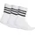 adidas 3-Streifen Cushioned Sportswear Low-Cut Socken 3 Paar White / Black 46-48