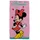 Aymax Disney Minnie Strandtuch 70 x 140 cm rosa