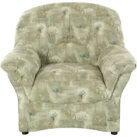 DOMO collection Sessel Bahia belastbar bis 140kg/ Sitz, Microfaser