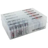 Ansmann & 5x Akkubox Batteie Box für Bis Zu 8 Akkus, Batterien & Speicherkarten