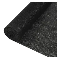 VidaXL Zaunblende Schwarz 1x50 m HDPE 150 g/m2