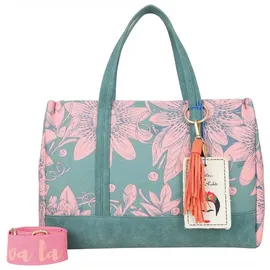 Fritzi aus Preußen Fritzi x Frida Kahlo Limited Bloom Schultertasche Polyester Petrol