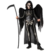 In Character Kostüm Todesengel, Der gefallene Engel will zu Halloween Deinen Tod! schwarz 116-128