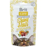 Brit Care Cat Snack - Katzensnack 50g Shiny Hair
