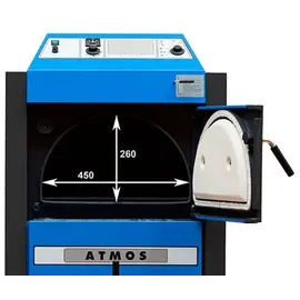 Atmos Kohlevergaserkessel Kombitherm KC16S Heizkessel 18kW Brennstoff Kohle Holz