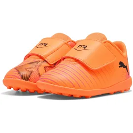 Puma Future 8 Play TT Fußballschuhe 26, Heat Fire Black Ravish Orange Pink - 26 EU