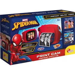Lisciani 104024 - Marvel Spiderman Print Cam Sofortbildkamera Kamera