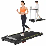 UREVO Laufband mit APP, Smart Walking pad mit Doppelter Stoßdämpfung
