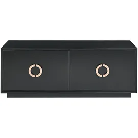 Beliani Oxnard 120 x 46 x 40 cm Schwarz/Gold