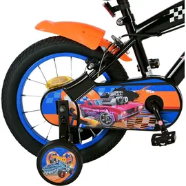 Volare Kinderfahrrad Hot Wheels für Jungen Fahrrad 14 Zoll Kinderrad Schwarz