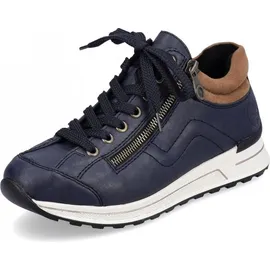 Rieker Sneaker Damen Weit Blau 37