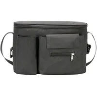 König Design Kinderwagen Organizer Kinderwagentasche Buggy Tasche Getränkehalter Wickeltasche