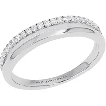 Tom Tailor Schmuck Geschenk Silber 925, 4 mm, mit Zirkonia (synth.)