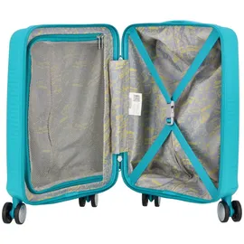 American Tourister Soundbox Mini 4-Rollen Kindertrolley 47 cm / 22 l deep teal