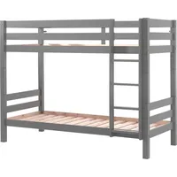 Others Etagenbett Karolina 210x105x161 Hochbett Massivholz grau | Grau