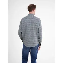 Lerros Poplinhemd mit Stretchanteil - fjord Blue - L