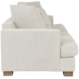 Soho Couch Webstoff 3-Sitzer Weiß