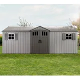Lifetime Gerätehaus Neptun 2,43 x 6,1 x 2,41 m dunkelgrau