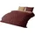 Traumschlaf Bettwäsche West Gestreift Bordeaux 155 x 220 cm + 80 x 80 cm