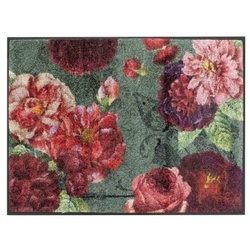 Fußmatte Fußmatte Bouquet Floral Multicolore 50×75 cm, Garnier Thiebaut, rechteckig bunt