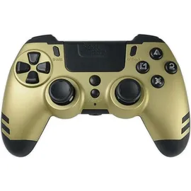 LEXIP Steelplay Slim Pack Wireless Controller Gold für PC / PS4