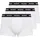Hugo Boxershorts unifarben weiß L 3er Pack