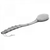 TOUCH OF BEAUTY dyck24 Rückenbürste mit Massagenoppen, 36 cm, 3 Farben, Kunststoff, Badebürste, Massagebürste, Duschbürste, Saunabürste, Körperbürste (schwarz)