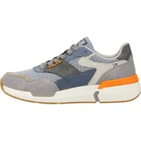 Rieker U1402 Herren Weite G Blau/Grau/Orange 44
