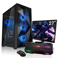 SYSTEMTREFF Gaming Komplett PC Set AMD Ryzen 9 7900X 12x5.6GHz | AMD Radeon RX 7900 XT 20GB DX12 | 1TB M.2 NVMe | 32GB DDR5 RAM | WLAN Desktop Paket Computer für Gamer, Gaming