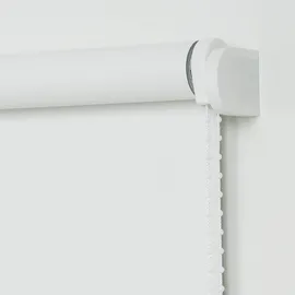 LIEDECO Seitenzugrollo Uni 82 x 180 cm verdunkelnd weiß