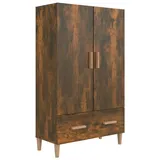 vidaXL Highboard Räuchereiche 70x31x115 cm Holzwerkstoff -