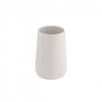Testrut axentia Zahnputzbecher Bonja Wellness, 128210, Keramik, weiß, 8,5 x 13 cm