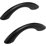 Ottofond Wannengriffe Atlanta 2er Set schwarz