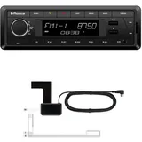 MEDIADOX USB-Autoradio mit DAB+ & Bluetooth Freisprecheinrichtung (USB, AUX-In, SD, 1x Pre-Out 2,5V, 4x40 W inkl. DAB+ Antenne) von Phonocar (VM064)