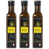 Sonnenblumenöl kaltgepresst aus Deutschland 3 x 250 ml Vorteilspackung