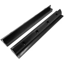 Offgridtec ABS Haltespoiler 590mm schwarz vorgebohrt inkl. Edelstahlschrauben
