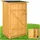 Tectake Gartenschrank 0,75 x 0,56 x 1,18 m Braun